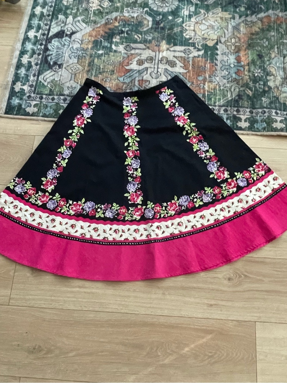 VINTAGE WILLi  SMITH size 12 Cotton Woman's skirt